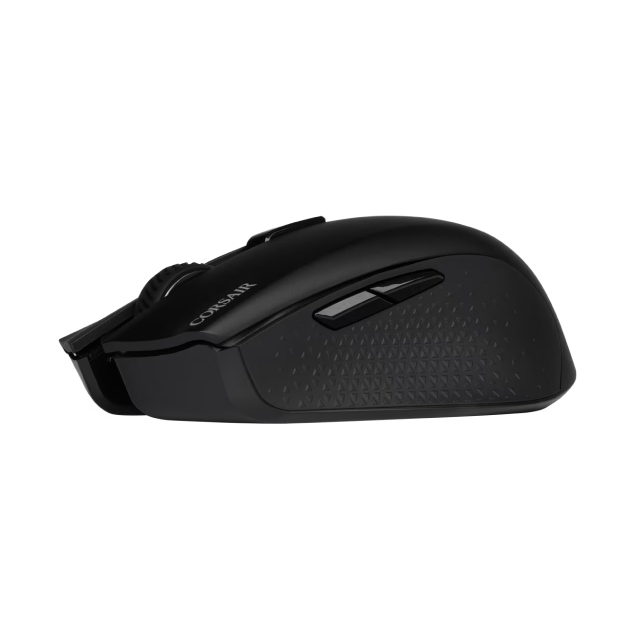 Mouse Gamer Inalámbrico Corsair HARPOON RGB WIRELESS | Hasta 60 Horas de Batería | Switch Omron | Máx. 10000 DPI | Sensor Óptico | 99g | 6 Botones Programables | 2.4GHz SLIPSTREAM / Bluetooth / USB | RGB | Negro | CH-9311011-NA