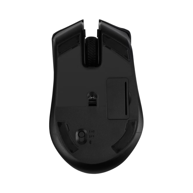 Mouse Gamer Inalámbrico Corsair HARPOON RGB WIRELESS | Hasta 60 Horas de Batería | Switch Omron | Máx. 10000 DPI | Sensor Óptico | 99g | 6 Botones Programables | 2.4GHz SLIPSTREAM / Bluetooth / USB | RGB | Negro | CH-9311011-NA
