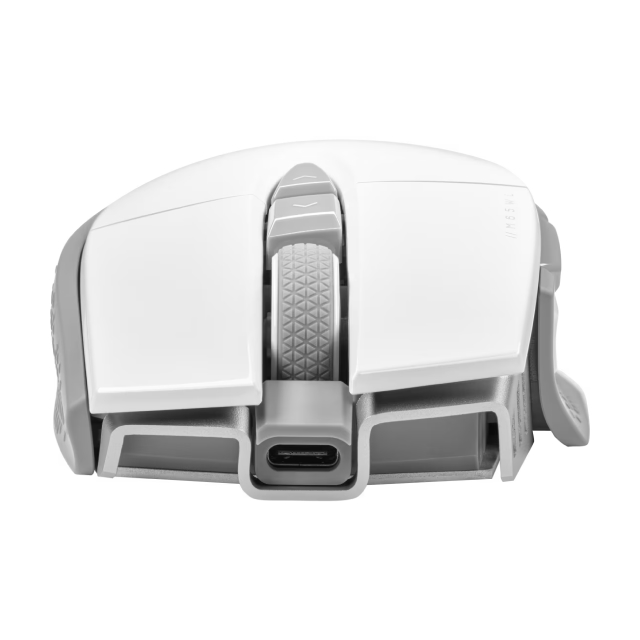 Mouse Gamer Inalámbrico Corsair M65 RGB ULTRA WIRELESS | 26000 DPI | Sensor Óptico MARKSMAN | 110 a 128 g | Ajuste de Peso | 8 Botones Programables | Hasta 120 Hrs de Batería | RGB | Blanco | CH-9319511-NA2