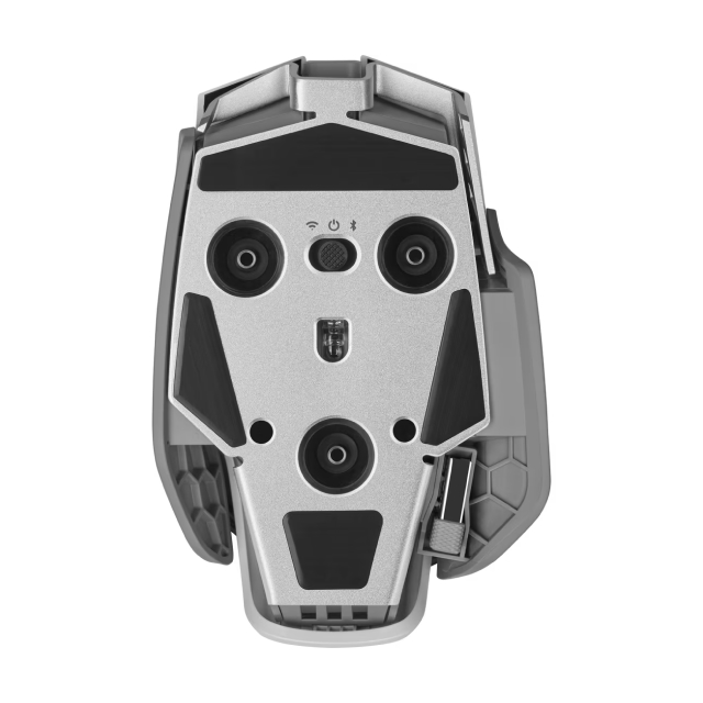Mouse Gamer Inalámbrico Corsair M65 RGB ULTRA WIRELESS | 26000 DPI | Sensor Óptico MARKSMAN | 110 a 128 g | Ajuste de Peso | 8 Botones Programables | Hasta 120 Hrs de Batería | RGB | Blanco | CH-9319511-NA2