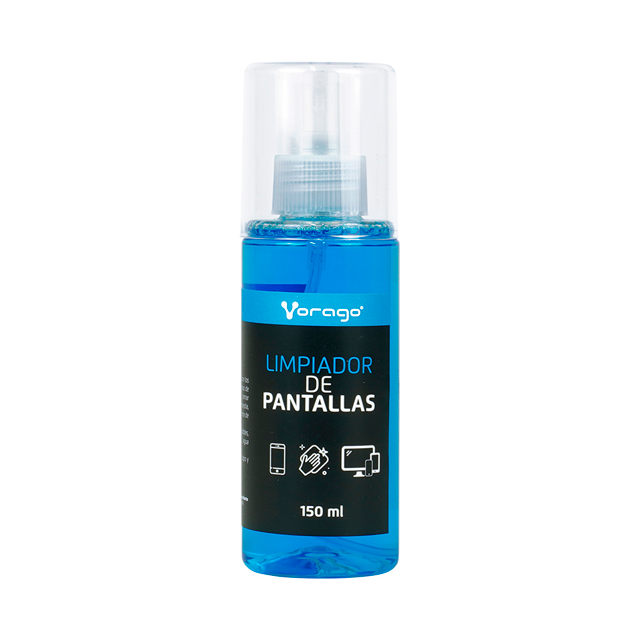 LIMPIADOR DE PANTALLAS VORAGO CON FRANELA DE MICROFIBRA - CLN-109