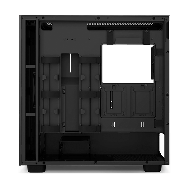 Gabinete NZXT H7 | Black mate | 2 ventiladores | Cristal templado | EATX | CM-H71BB-01