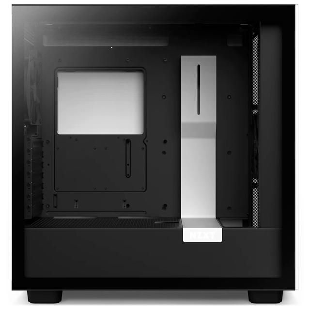 Gabinete NZXT H7 | Black/White mate | 2 ventiladores | Cristal templado | EATX | CM-H71BG-01