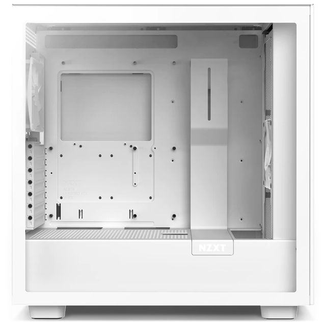 Gabinete NZXT H7 | White mate | 2 ventiladores | Cristal templado | EATX | CM-H71BW-01