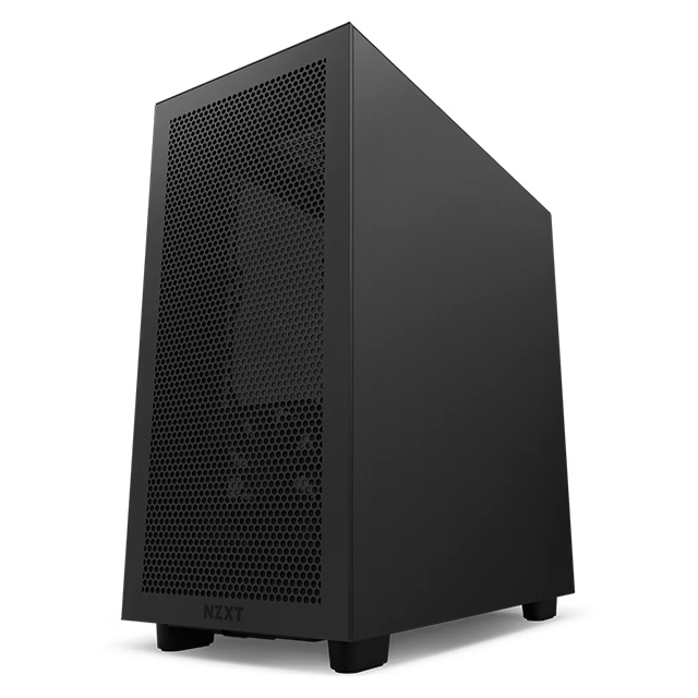 Gabinete gamer NZXT H7 Flow | Black | EATX | Cristal templado | CM-H71FB-01