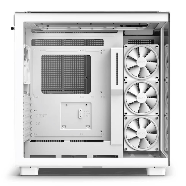 GABINETE GAMER NZXT H9 ELITE WHITE | 3 VENTILADORES | CRISTAL TEMPLADO | CM-H91EW-01