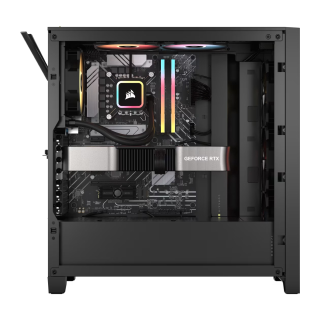 Kit de Memoria RAM Corsair VENGEANCE RGB DDR5 CUDIMM | 48GB (2 x 24GB) | DDR5 | 8000 MT/s | CL38 | XMP | RGB | Negro | CMHC48GX5M2X8000C38