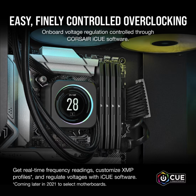 Kit de Memoria RAM Corsair VENGEANCE | 64GB (2x32GB) | DDR5 | 6000 MT/s | CL40 | XMP | Negro | CMK64GX5M2D6000C40