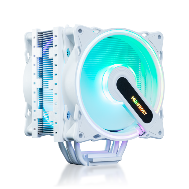 Disipador para CPU Munfrost - Cold Storm Blanco - 157mm - LGA1700 / AM4 - MFDCWR1B