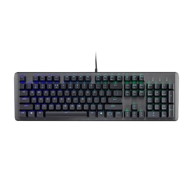 Teclado Alámbrico Mecánico Cooler Master CK550 RGB | Full Size | Switches Gateron Red | Color Negro | Inglés |  CK550