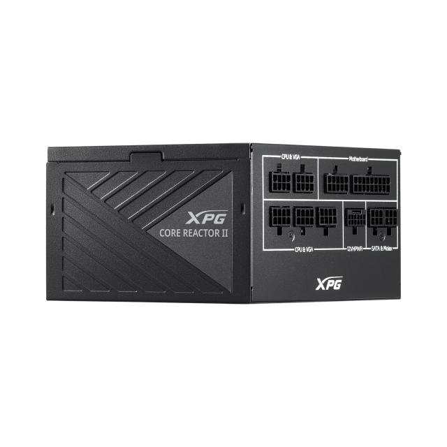 Fuente de Poder Adata XPG Core Reactor II | 750W | Full Modular | 80 + Gold | 120mm | Color Negro | COREREACTORII750G-BKCUS
