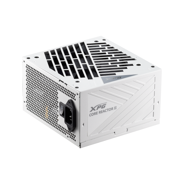 Fuente de Poder Adata XPG Core Reactor II | 850W | Full Modular | 80 + Gold | 120mm | 24-pin ATX | Color Blanco | COREREACTORII850G-WHCUS