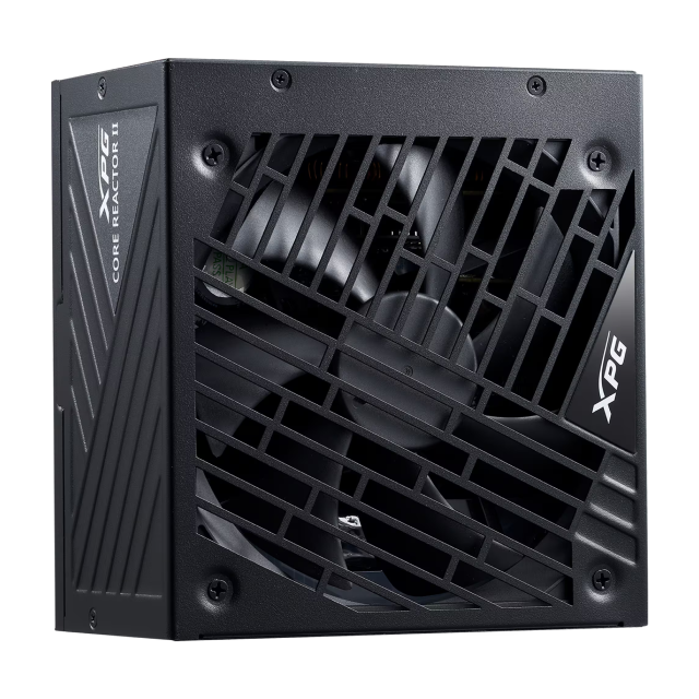 Fuente de Poder ADATA XPG CORE REACTOR II | 850W | 80 PLUS Gold | 24-pin ATX | 120 mm | Full Modular | Compatible con ATX 3.1 | Negro | COREREACTORIIVE850G-BKCUS