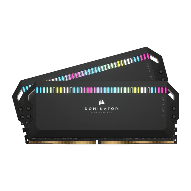 Kit de Memoria RAM DDR5 | 32GB  ( 2 x 16GB ) | 6000MHz | CL36 | Corsair Dominator Platinum RGB | CMT32GX5M2E6000C36