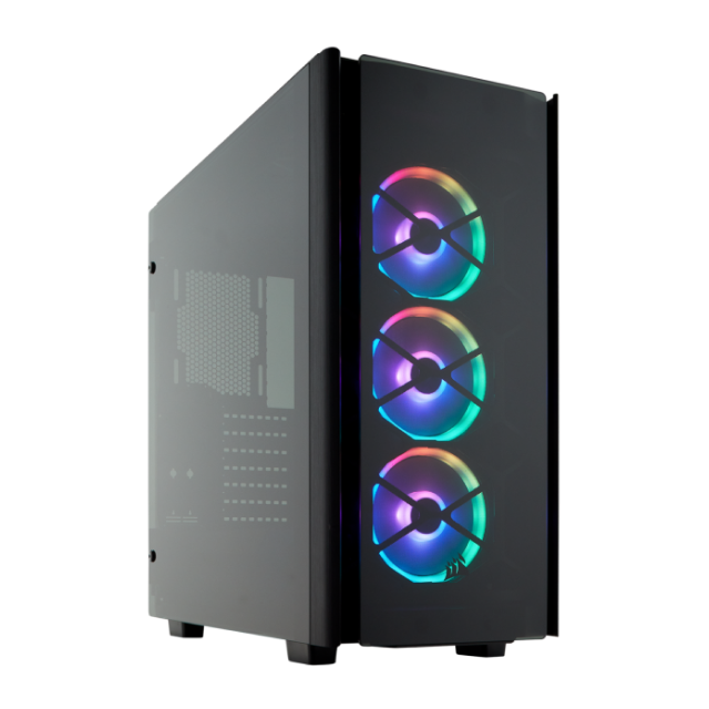 Gabinete Corsair Obsidian 500D | RGB BK | ATX | USB 3.0 | S/FTE | CC-9011139-WW