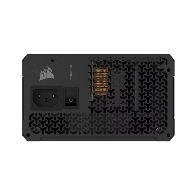 Fuente de Poder Corsair RMe Series RM750e | 750W | 80 PLUS Gold / Cybenetics Gold | Full Modular | 120mm | Compatible con ATX 3.1 y PCIe 5.1 | Negro | CP-9020295-NA
