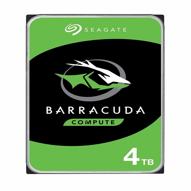 Disco Duro Interno Seagate Barracuda 3.5'', 4TB, SATA III, 6 Gbit/s, 5400RPM, 256MB Cache - ST4000DM004