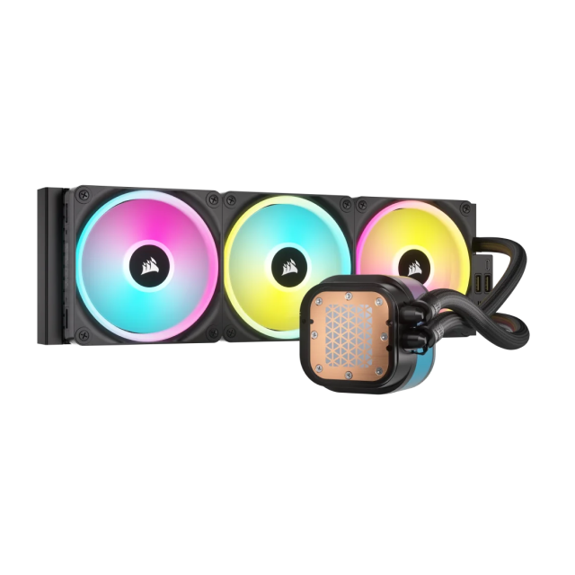 Enfriamiento Liquido Corsair iCUE LINK H150i RGB AIO | Radiador de 360mm | Ventiladores QX120 RGB | CW-9061003-WW