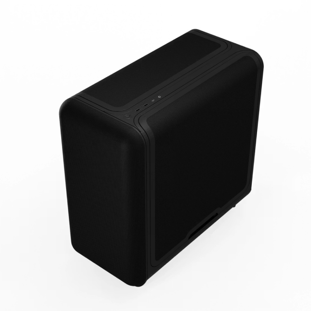 Gabinete HYTE X50 Air | Torre Completa | E-ATX / ATX / Micro-ATX / Mini-ITX | USB-A 3.2 / USB-C 3.2 | Micromalla de Cobertura Total | Negro (Pitch Black) | CS-HYTE-X50A-BB