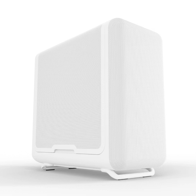 Gabinete HYTE X50 Air | Torre Completa | E-ATX / ATX / Micro-ATX / Mini-ITX | USB-A 3.2 / USB-C 3.2 | Micromalla de Cobertura Total | Blanco (Snow White) | CS-HYTE-X50A-WW