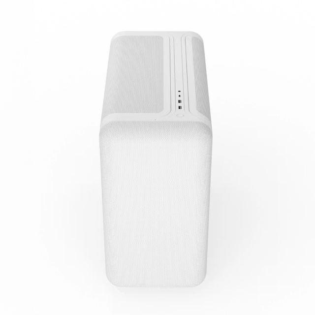 Gabinete HYTE X50 Air | Torre Completa | E-ATX / ATX / Micro-ATX / Mini-ITX | USB-A 3.2 / USB-C 3.2 | Micromalla de Cobertura Total | Blanco (Snow White) | CS-HYTE-X50A-WW