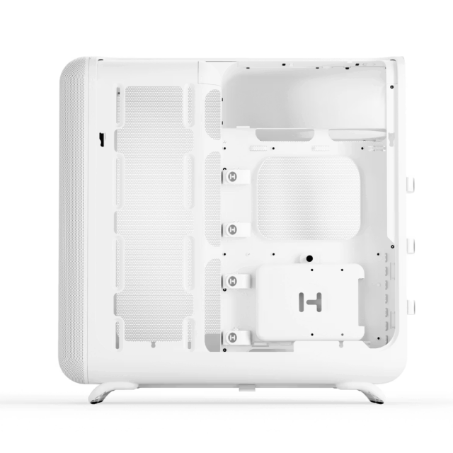 Gabinete HYTE X50 Air | Torre Completa | E-ATX / ATX / Micro-ATX / Mini-ITX | USB-A 3.2 / USB-C 3.2 | Micromalla de Cobertura Total | Blanco (Snow White) | CS-HYTE-X50A-WW