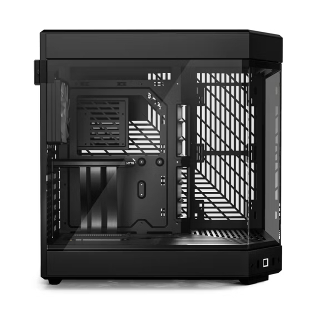Gabinete HYTE Y60 | Media Torre | E-ATX / ATX / Micro-ATX / Mini-ITX | USB 3.0 / USB 3.2 | Cristal Templado | Negro (Pitch Black) | CS-HYTE-Y60-B