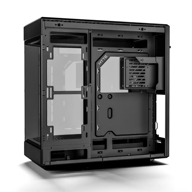 Gabinete HYTE Y60 | Media Torre | E-ATX / ATX / Micro-ATX / Mini-ITX | USB 3.0 / USB 3.2 | Cristal Templado | Negro (Pitch Black) | CS-HYTE-Y60-B