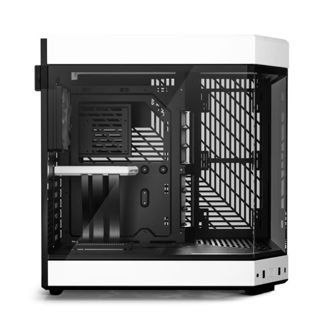Gabinete HYTE Y60 | Torre Completa | E-ATX / ATX / Micro-ATX / Mini-ITX | USB 3.0 / USB 3.2 | Cristal Templado Panorámico | Negro / Blanco (Panda) | CS-HYTE-Y60-BW
