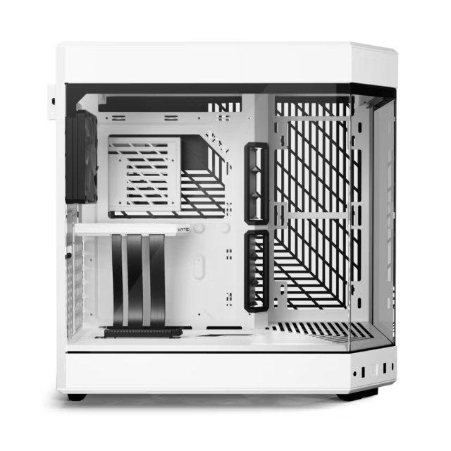 Gabinete HYTE Y60 | Media Torre | E-ATX / ATX / Micro-ATX / Mini-ITX | USB 3.0 / USB 3.2 | Cristal Templado | Blanco (Snow White) | CS-HYTE-Y60-WW