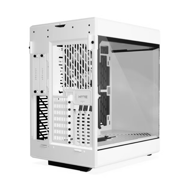 Gabinete HYTE Y60 | Media Torre | E-ATX / ATX / Micro-ATX / Mini-ITX | USB 3.0 / USB 3.2 | Cristal Templado | Blanco (Snow White) | CS-HYTE-Y60-WW