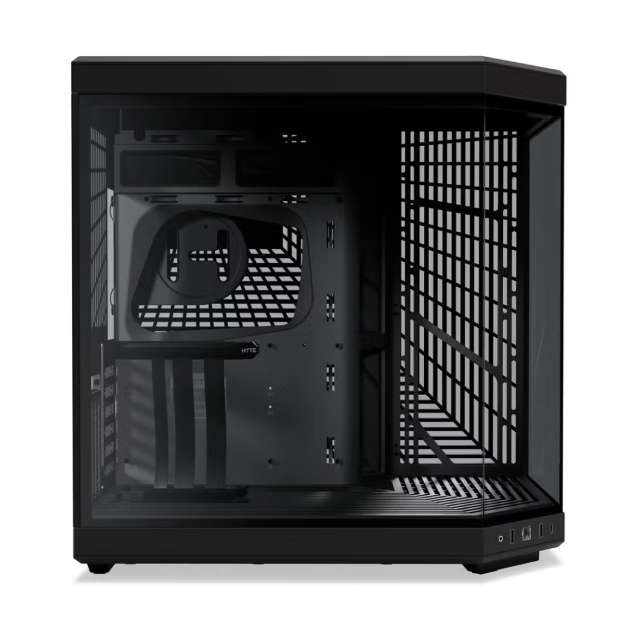 Gabinete HYTE Y70 | Media Torre | E-ATX / ATX / Micro-ATX / Mini-ITX | USB 3.2 | Cristal Templado | Negro (Pitch Black) | CS-HYTE-Y70-B