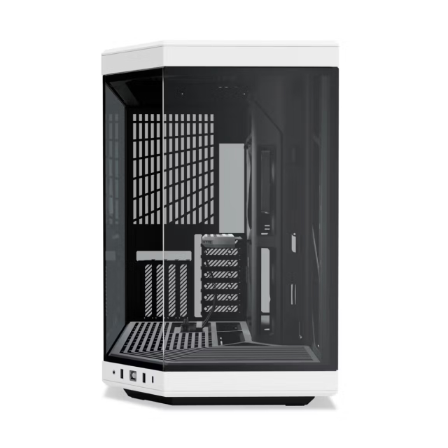 Gabinete HYTE Y70 | Media Torre | E-ATX / ATX / Micro-ATX / Mini-ITX | USB 3.2 | Cristal Templado | Blanco / Negro (Panda) | CS-HYTE-Y70-BW
