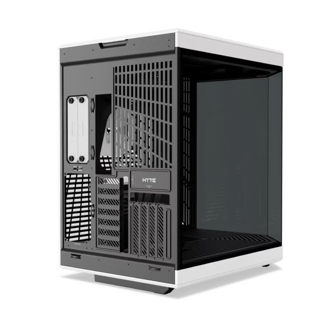 Gabinete HYTE Y70 | Media Torre | E-ATX / ATX / Micro-ATX / Mini-ITX | USB 3.2 | Cristal Templado | Blanco / Negro (Panda) | CS-HYTE-Y70-BW