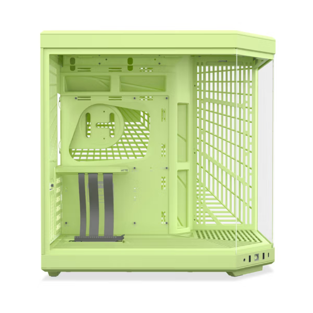 Gabinete HYTE Y70 | Torre Completa | E-ATX / ATX / Micro-ATX / Mini-ITX | USB 3.2 | Cristal Templado Panorámico | Verde (Matcha Milk) | CS-HYTE-Y70-MM