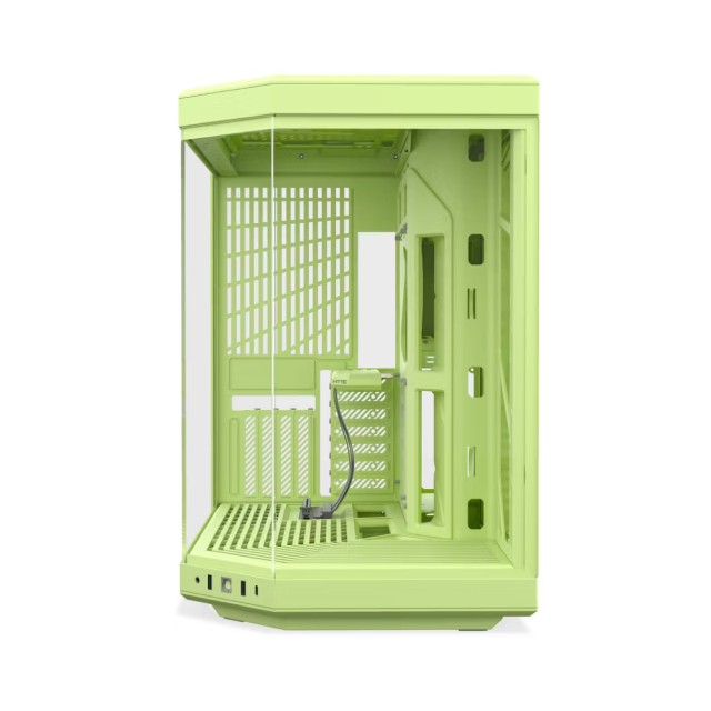 Gabinete HYTE Y70 | Torre Completa | E-ATX / ATX / Micro-ATX / Mini-ITX | USB 3.2 | Cristal Templado Panorámico | Verde (Matcha Milk) | CS-HYTE-Y70-MM