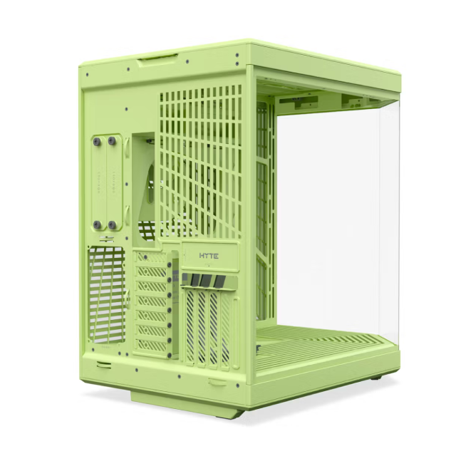 Gabinete HYTE Y70 | Torre Completa | E-ATX / ATX / Micro-ATX / Mini-ITX | USB 3.2 | Cristal Templado Panorámico | Verde (Matcha Milk) | CS-HYTE-Y70-MM