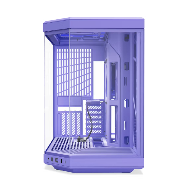 Gabinete HYTE Y70 | Media Torre | E-ATX / ATX / Micro-ATX / Mini-ITX | USB 3.2 | Cristal Templado | Morado (Taro Milk) | CS-HYTE-Y70-TM