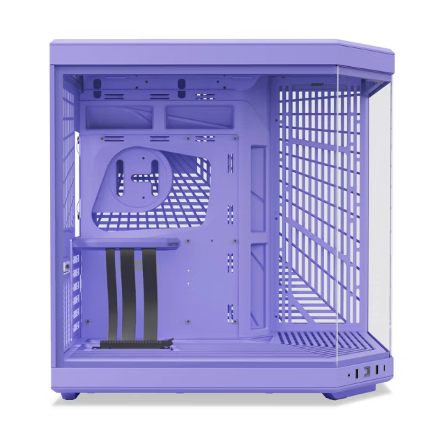 Gabinete HYTE Y70 | Media Torre | E-ATX / ATX / Micro-ATX / Mini-ITX | USB 3.2 | Cristal Templado | Morado (Taro Milk) | CS-HYTE-Y70-TM
