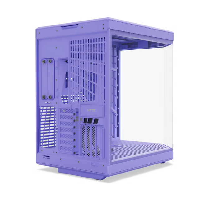 Gabinete HYTE Y70 | Media Torre | E-ATX / ATX / Micro-ATX / Mini-ITX | USB 3.2 | Cristal Templado | Morado (Taro Milk) | CS-HYTE-Y70-TM