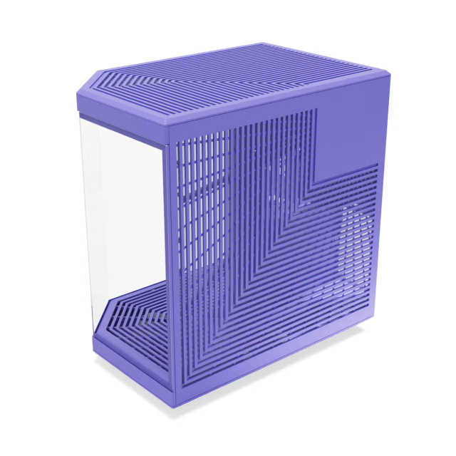 Gabinete HYTE Y70 | Media Torre | E-ATX / ATX / Micro-ATX / Mini-ITX | USB 3.2 | Cristal Templado | Morado (Taro Milk) | CS-HYTE-Y70-TM