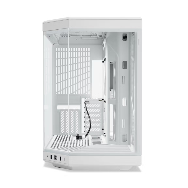 Gabinete HYTE Y70 | Media Torre | E-ATX / ATX / Micro-ATX / Mini-ITX | USB 3.2 | Cristal Templado | Blanco (Snow White) | CS-HYTE-Y70-WW