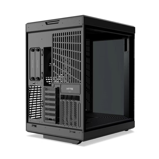 Gabinete HYTE Y70 Touch Infinite | Media Torre | E-ATX / ATX / Micro-ATX / Mini-ITX | USB 3.2 | Cristal Templado | Pantalla Táctil IPS de 14.9" 2.5K | Negro (Pitch Black) | CS-HYTE-Y70TTI-BB