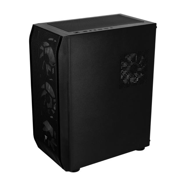 Gabinete Game Factor CSG400 | ATX / M-ATX / ITX / E-ATX | Ventiladores 5 x 120 mm | Color Negro | CSG400