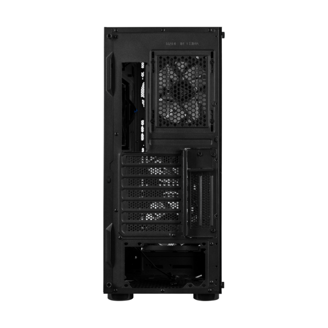 Gabinete Game Factor CSG400 | ATX / M-ATX / ITX / E-ATX | Ventiladores 5 x 120 mm | Color Negro | CSG400