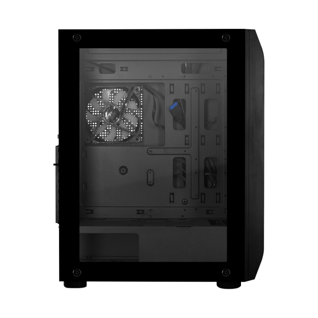 Gabinete Game Factor CSG400 | ATX / M-ATX / ITX / E-ATX | Ventiladores 5 x 120 mm | Color Negro | CSG400