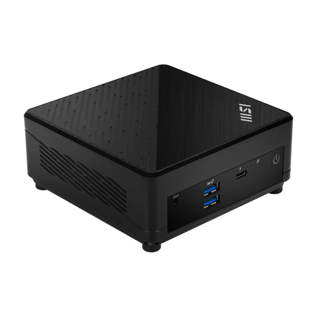 Mini PC Barebone MSI Cubi 5 12M | Intel Core i5-1235U | Gráficos Integrados Intel Iris Xe | 2 x DDR4 (Hasta 64GB) | 1 x SSD M.2 | 1 x HDD / SSD 2.5" | Wi-Fi | Bluetooth | No Incluye RAM / Almacenamiento / GPU / SO | Negro | CUBI 5 12M-015BUS-B51235UXX