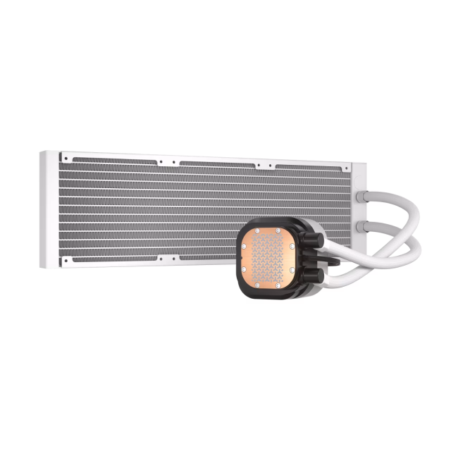 Enfriamiento Líquido Corsair Nautilus 360 RS ARGB | 360 mm | 2100 RPM | 10 a 36 dBA | AM5 / AM4 | LGA 1851 / 1700 | ARGB | Blanco | CW-9060095-WW
