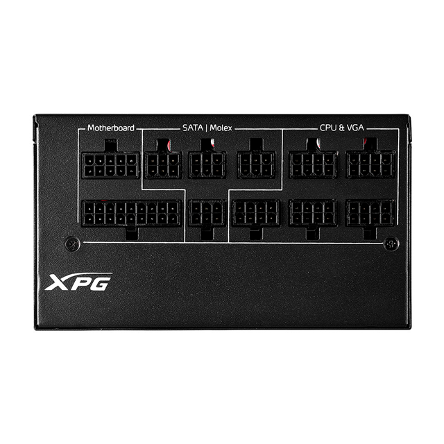 FUENTE DE PODER ADATA XPG CYBERCORE 1000W 80+ PLATINUM MODULAR / CYBERCORE1000P-BKCUS