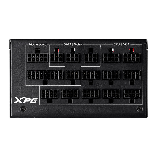 FUENTE DE PODER ADATA XPG CYBERCORE 1300W 80+ PLATINUM MODULAR / CYBERCORE1300P-BKCUS